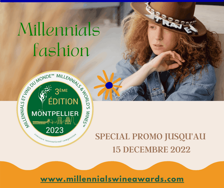 Millennials & World Wines International Competition 2023 - Edition 3 - MONTPELLIER 2023