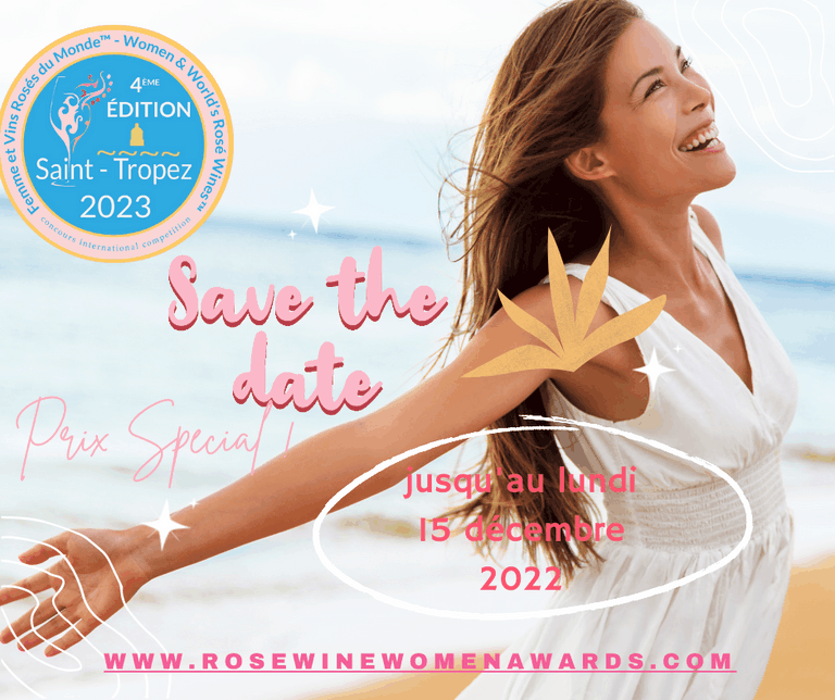 Women & World Rosé Wines International Competition  EDITION 4 -  SAINT TROPEZ - 2023